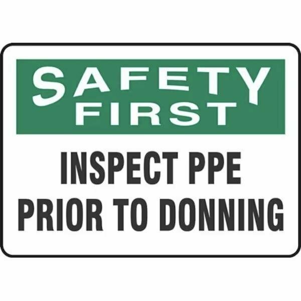 Accuform OSHA SAFETY FIRST SAFETY SIGN MPPA917VP MPPA917VP